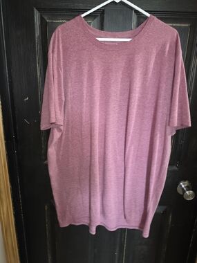 Sonoma Men's Short Sleeve Crew Tee in Dusty Rose Heather